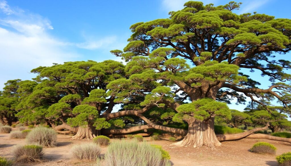 Tree support systems for large trees in windy areas Tree support systems for large trees in windy areas